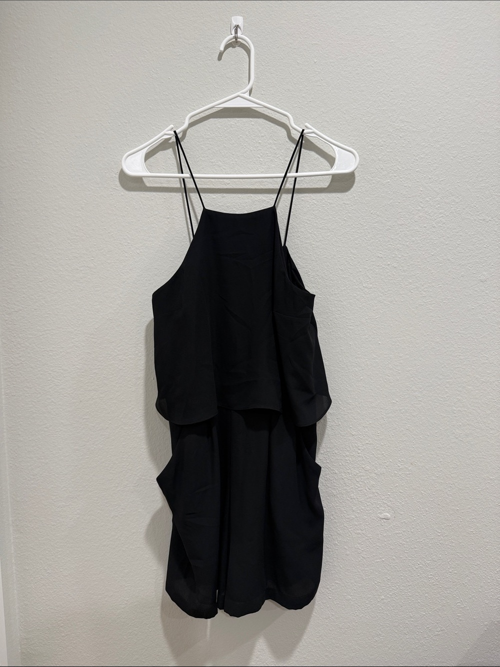 Express Black Spaghetti Strap Romper